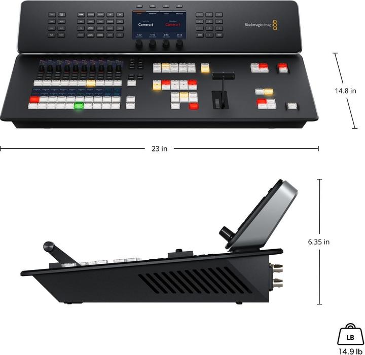 Produktbild Blackmagic ATEM Television Studio HD8 ISO (Video Switch)