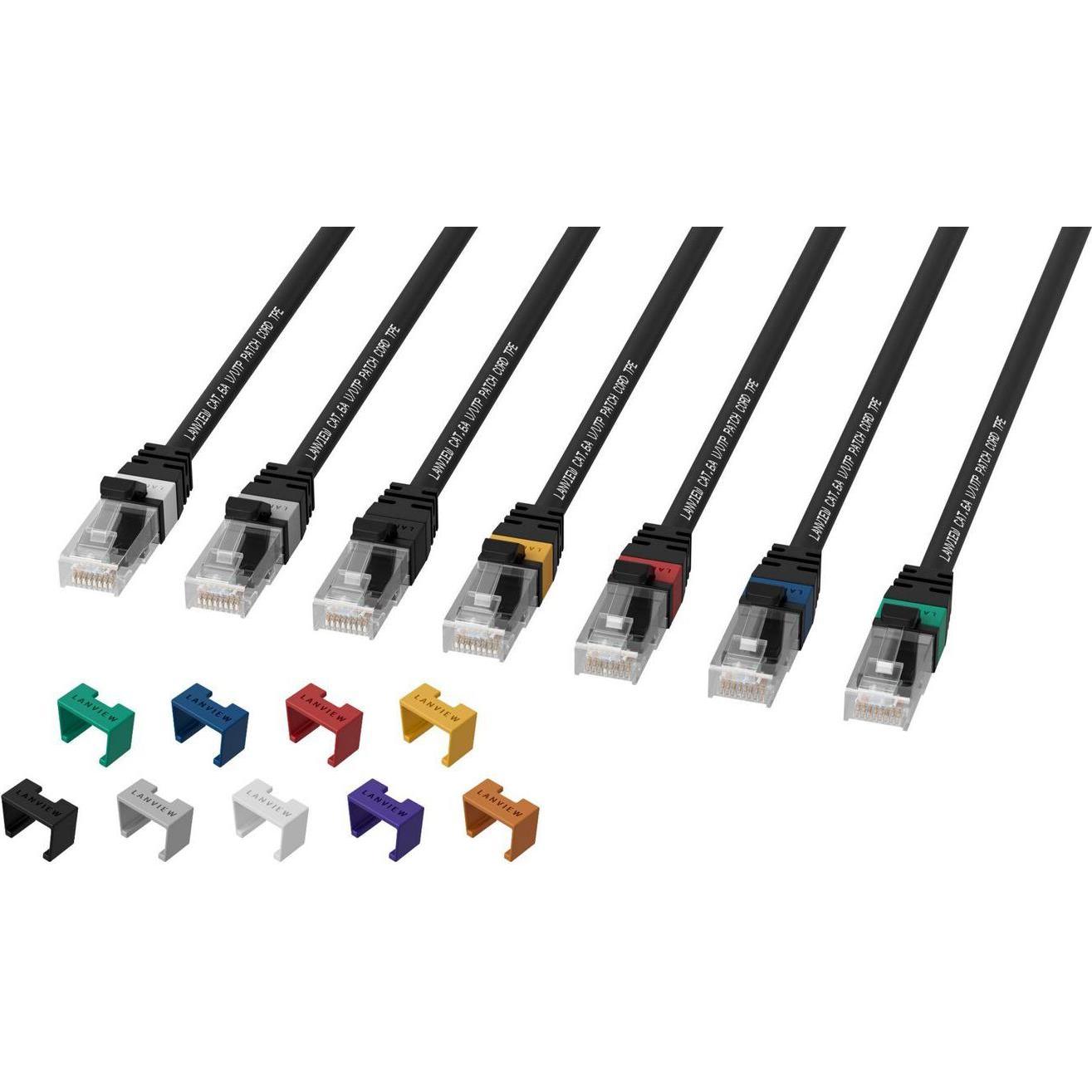 Thumbnail - Lanview CAT6A UTP 30m Black LSZH (S/FTP, CAT6a, 30 m), Netzwerkkabel