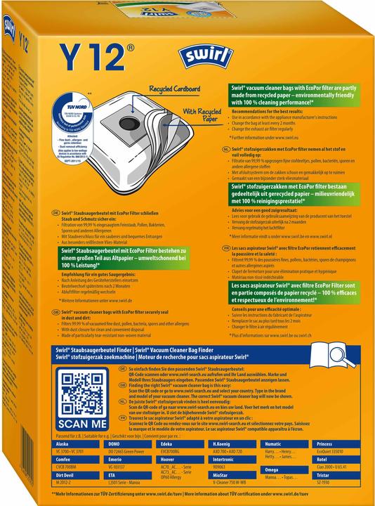 Actual product image Swirl Y12 (4x)