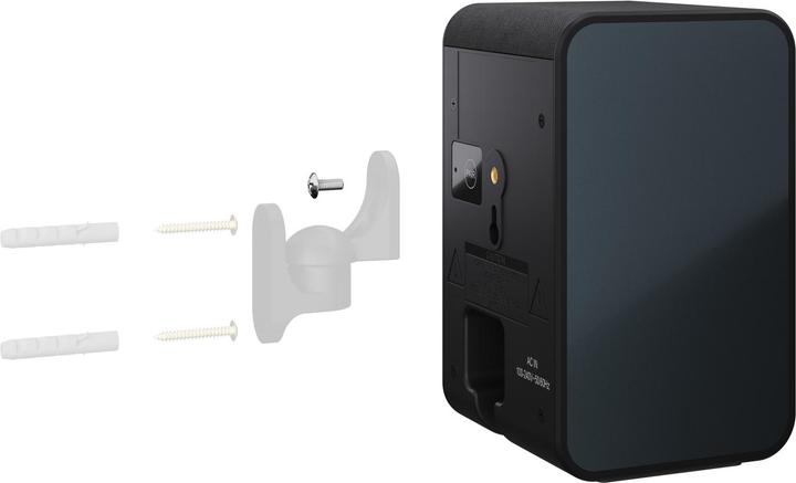 Immagine prodotto Sharp Speakers HT-SPR52021(BK) Q Soundbar 2.0.2 Wireless Rear Surround Speakers, Black | (200 W, 2.0.2 Canale)