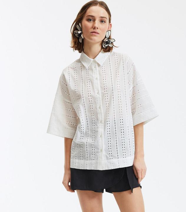 Immagine prodotto La Redoute Collections Weites Hemd aus englischer Stickerei (S)