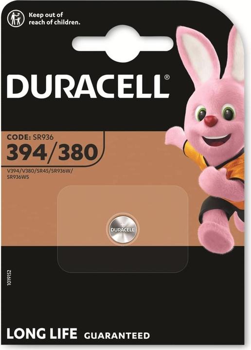 Immagine prodotto Duracell Celle a bottone (1 pz., SR45 / SR936 / V394 / 394 / SG9, 84 mAh)