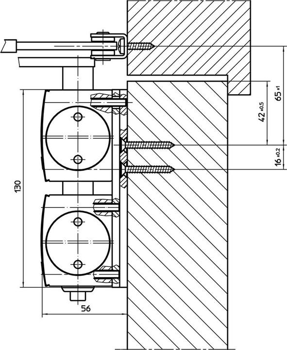 Produktbild Geze Türschliesser TS 4000 Tandem (Zimmertür, Eingangstür, Holztür, Balkontür, Indoor)