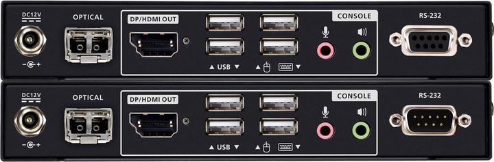Produktbild Aten CE990 KVM LWL (SM) Konsolen-Extender, USB True 4K DisplayPort/HDMI (True4K)
