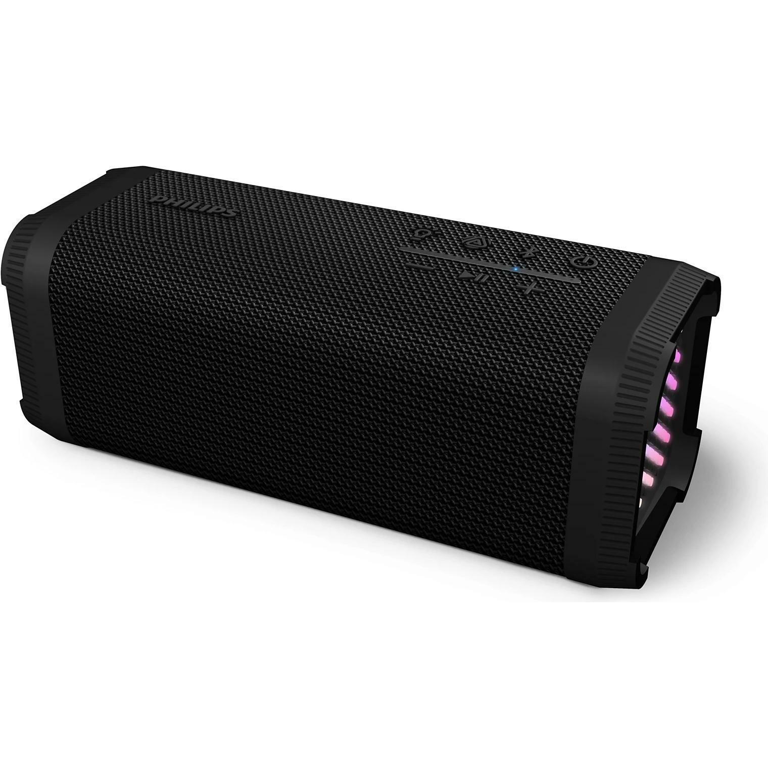 Philips Bluetooth Speaker TAS5000EB/00 Schwarz (24 h, Akkubetrieb), Bluetooth Lautsprecher, Schwarz