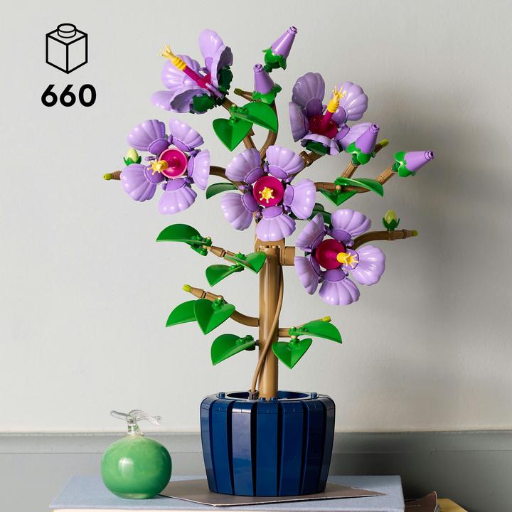Actual product image LEGO Hibiscus (LEGO Botanical)