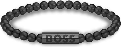 Produktbild Hugo Boss Black bracelet with beads Sphere 1580659 - Length: 19 cm (19 cm)