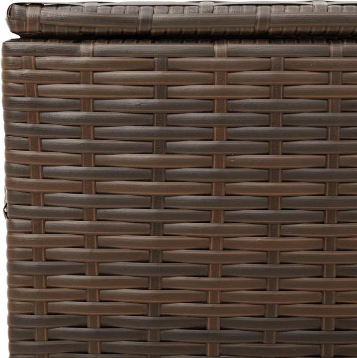 Actual product image vidaXL Gartentruhe mit Rollen 190L