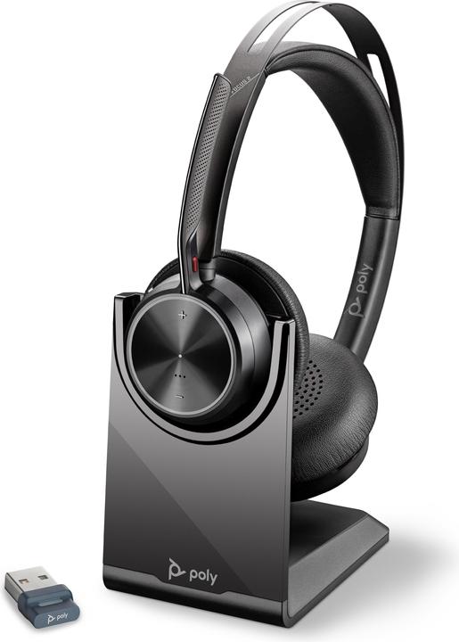 Poly Voyager Focus 2 UC (Kabellos, USB-A)