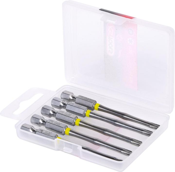 Actual product image KS Tools 1/4" TORSIONpower Bit, length 75 mm (Hexagon socket TX)