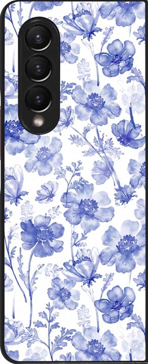 Produktbild PhoneLook Hülle Spring 23 watercolor blue flowers (Samsung Galaxy Z Fold3)