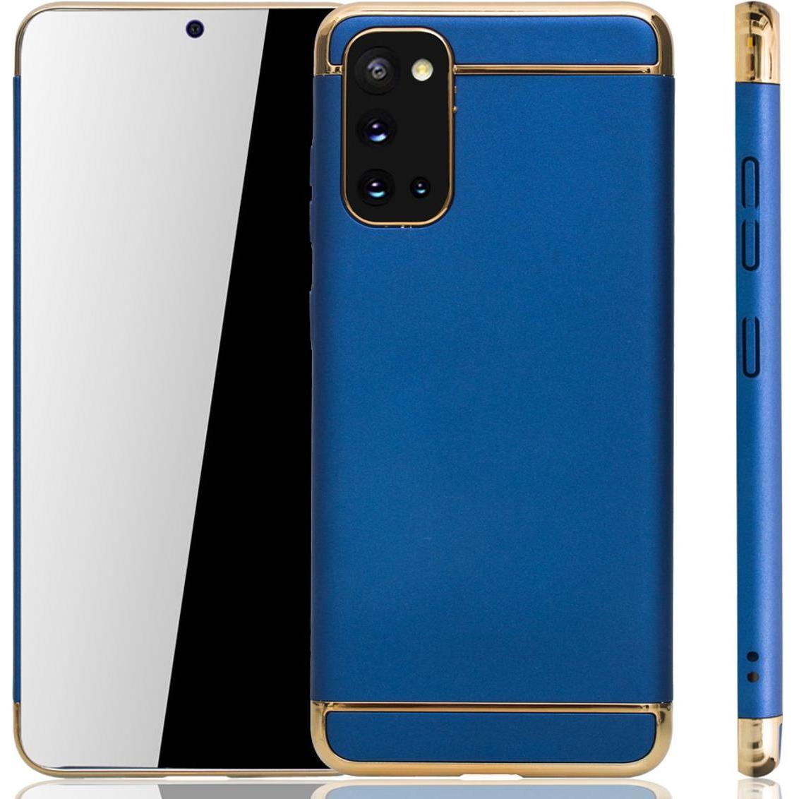 König Design Handyhülle für Samsung Galaxy S20 Case Cover Schutz Tasche Schutzhülle Blau Neu (Samsung Galaxy S20+), Smar...