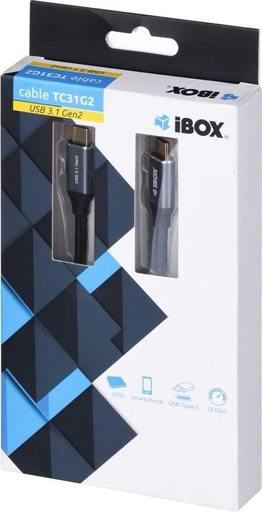 Actual product image iBox C - C (1 m, USB 3.1)