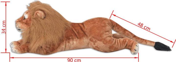 Image du produit vidaXL Löwe Plüschtier (39 cm)