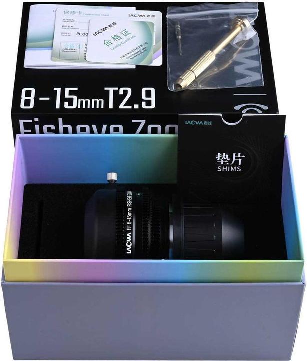 Produktbild Laowa Obiettivo Zoom Fisheye Full Frame T2.9 8-15mm (Arri PL, Vollformat)