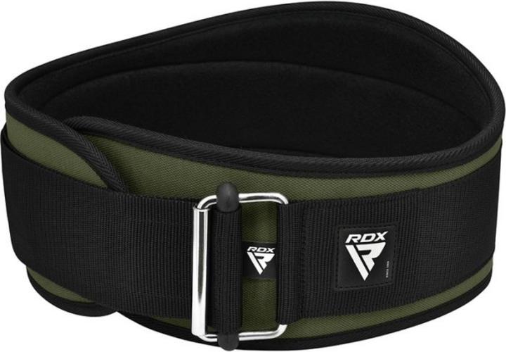 Actual product image Rdx Weight Lifting Belt Eva Curve Rx3 Army Green-S (S)