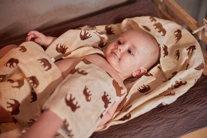 Produktbild Jollein Wickelkissenbezug Spring Knit (50 x 70 cm)