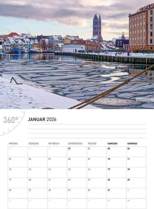 Produktbild MecklenburgerBuchtBroschürenkalender2026 (A3, A4)