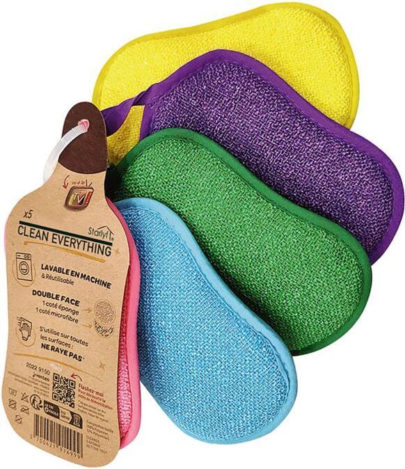 Starlyf STARYLF Allzweckschwämme, 5er-Set, doppelseitig (5 Stk.)