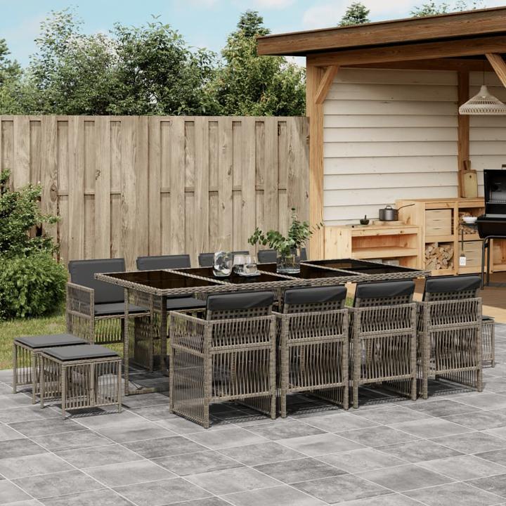 Produktbild vidaXL Garten Essgruppe (220 x 106 x 73 cm)