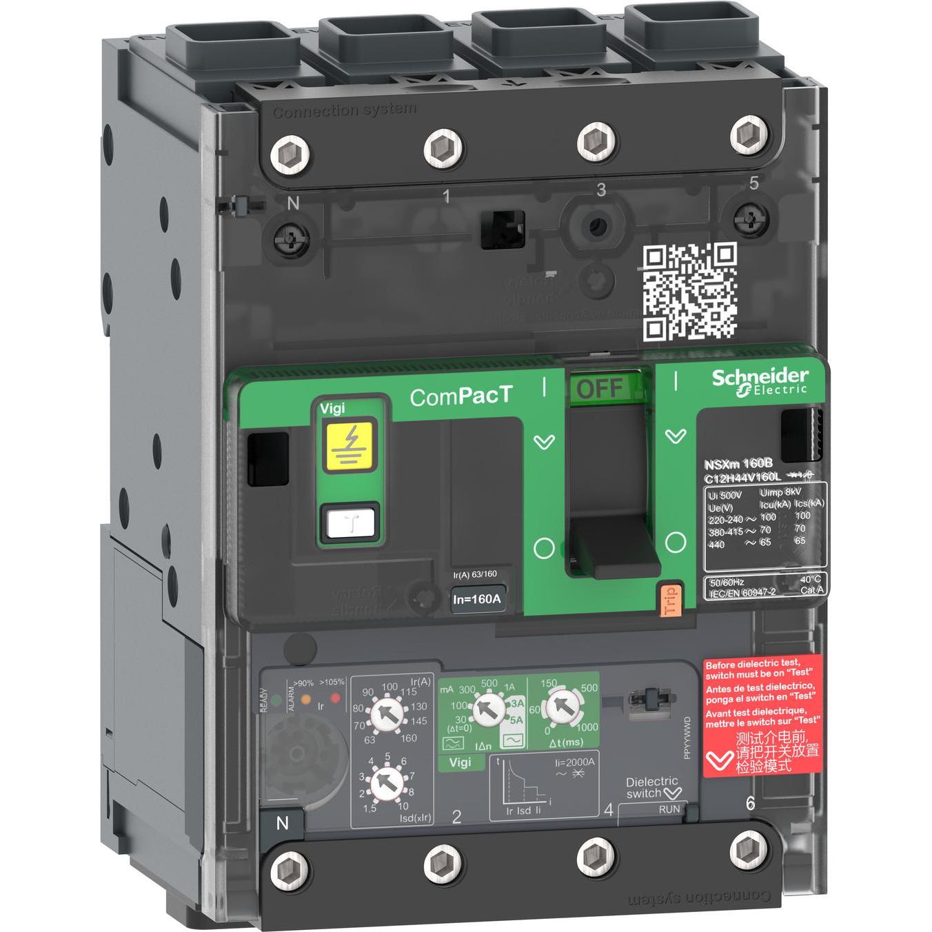 Schneider Electric, Stromgenerator, Kompaktleistungsschalter