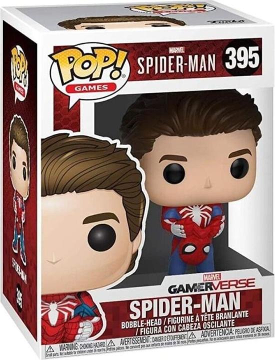 Produktbild Funko POP! Games - Spider-Man: Unmasked Spider-Man