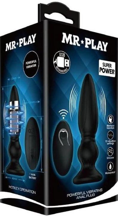 Image du produit Mr. Play Plug anal vibrant