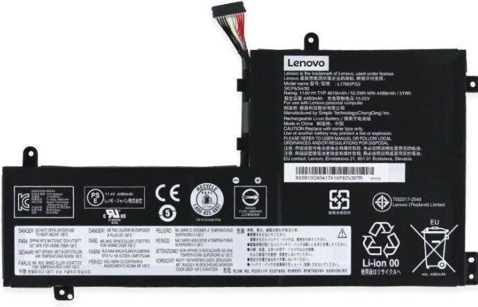 Actual product image Lenovo CP C L17C3PG1 11.4V 52.5Wh (3 cubicles)