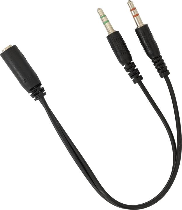 Actual product image White Shark Wired headphones GH-2444 Peacock-2 Black (Cable)