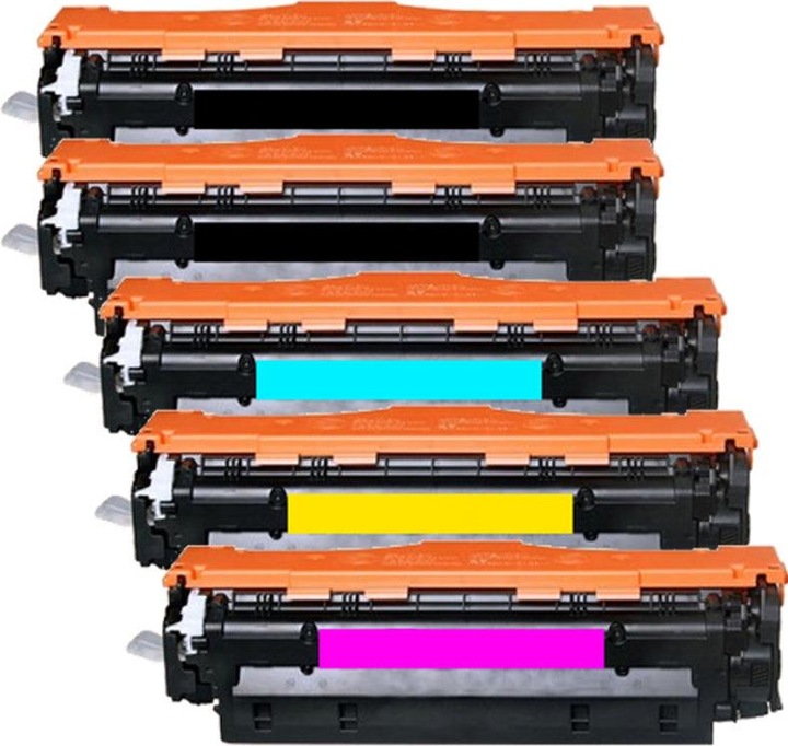 Actual product image Hermex Compatible toner for Canon i-SENSYS LBP7660cdn (M, C, Y, FC)