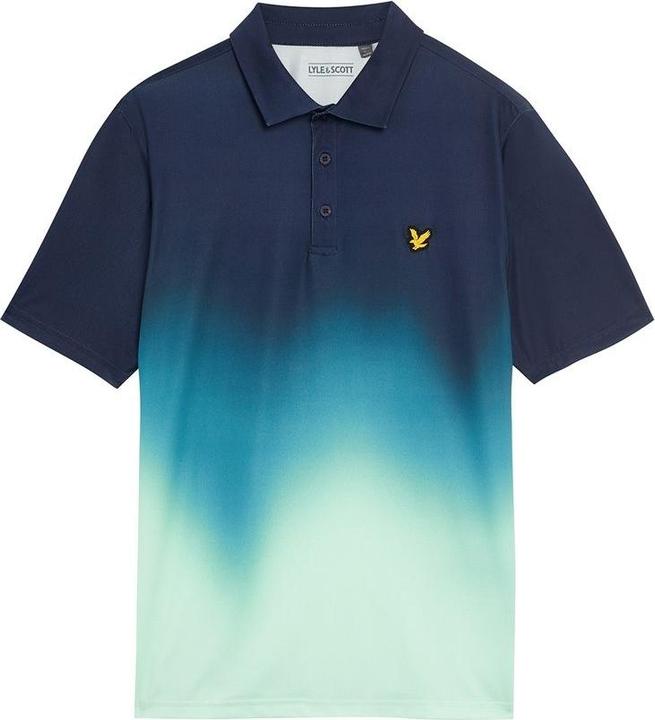 Actual product image Lyle and Scott Ombre polo (L)