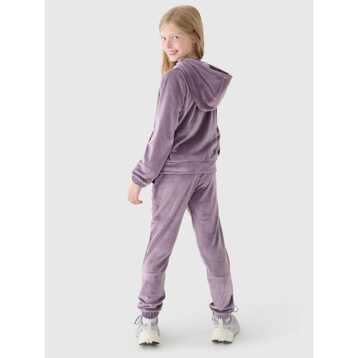 Produktbild 4F Velours-Sweatshirt mit Kapuze, Reissverschluss, Juniorgrösse (164)