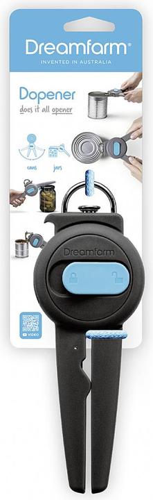 DreamFarm Can opener Dopener black
