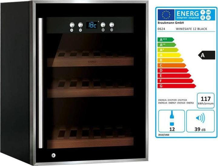 Image du produit Caso WineSafe 12 Classic