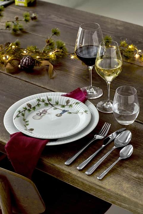 Actual product image Kähler Hammershoi Jul Christmas Plate (1 x, 22 cm)
