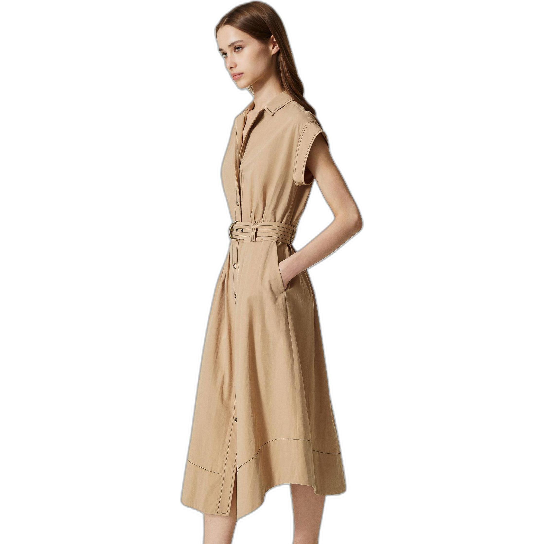 Thumbnail - Twinset, Damen, Kleider, kleid damen, Grau, (44)