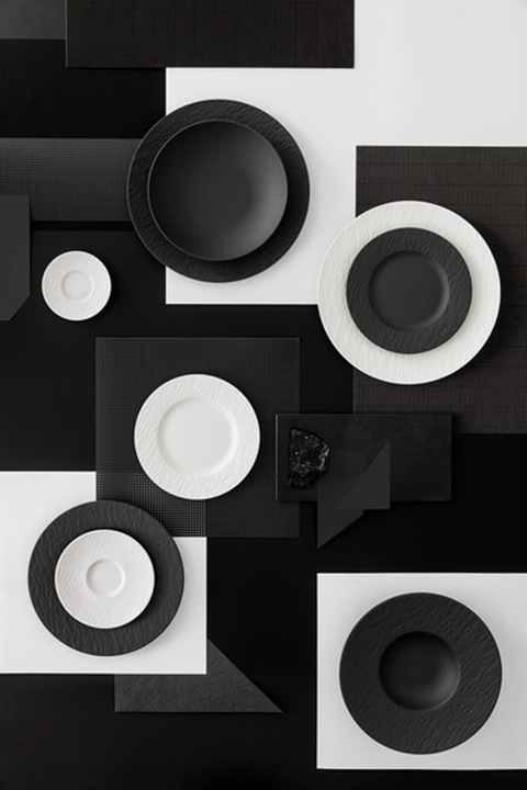 Immagine prodotto Villeroy & Boch Frühstücksteller Manufacture Rock (1 x, 22 cm)