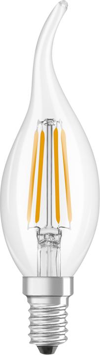 Actual product image Osram LED Leuchtmittel LED Retrofit CLASSIC BA 3.4W 827 Clear E14 Warm weiss 4099854468810 (E14, 470 lm, 6x)