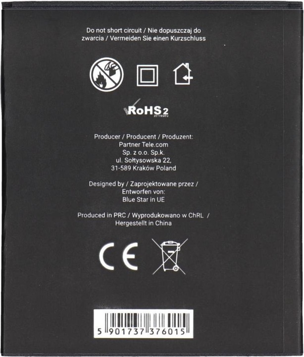 Produktbild Akku Blue Star BLUE STAR PREMIUM Akku für LENOVO A536 2000 mAh