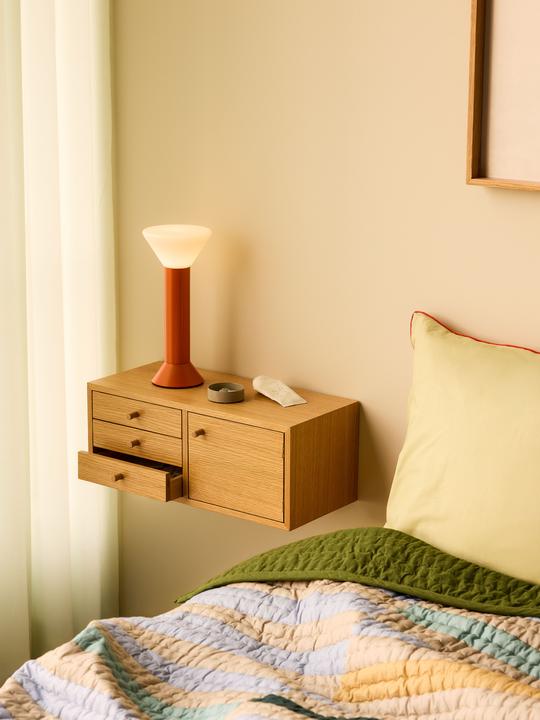 Actual product image Hübsch Flash Portable Lamp Metallic Orange