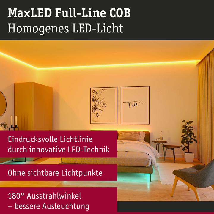 Produktbild Paulmann MaxLED 1000 Full-Line COB Stripe Set (Mehrfarbig, 300 cm, Indoor)