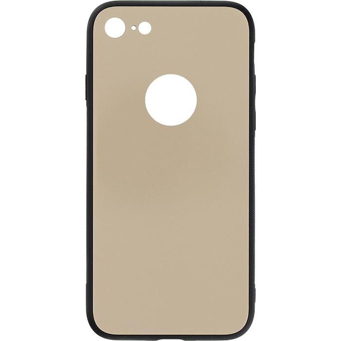 Tellur Cover Glass DUO for iPhone 8 gold (Apple iPhone 8), Smartphone Hülle, Schwarz, Gold
