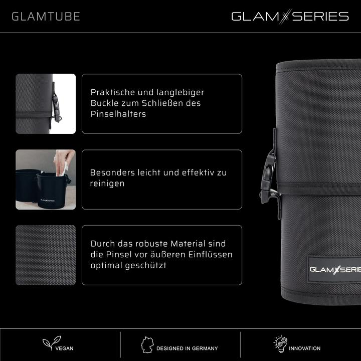 Produktbild Wiltec GlamSeries GlamTube Pinselhalter Pinselständer Make up Organizer Stiftehalter