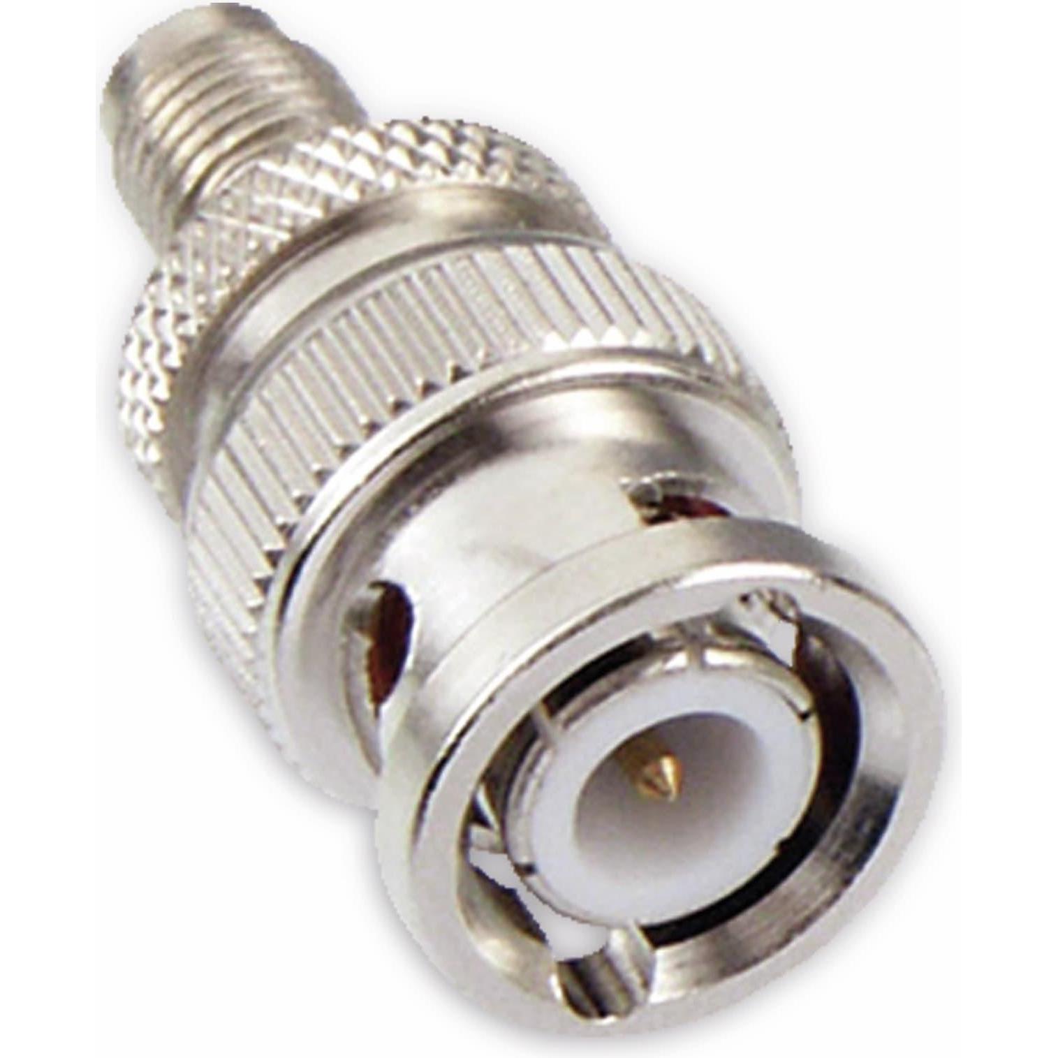 Thumbnail - 10x Goobay SMA-Buchse>BNC-Stecker-Gold Kontakte, Elektronikkabel + Stecker, Silber