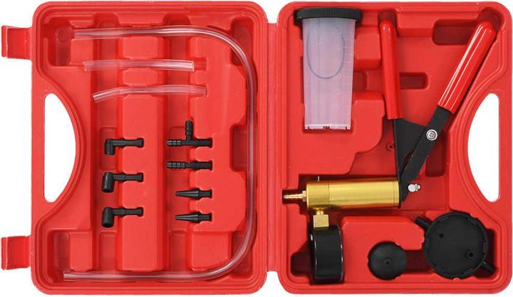 Actual product image Diverse Hardware Brake bleeder and vacuum pump kit