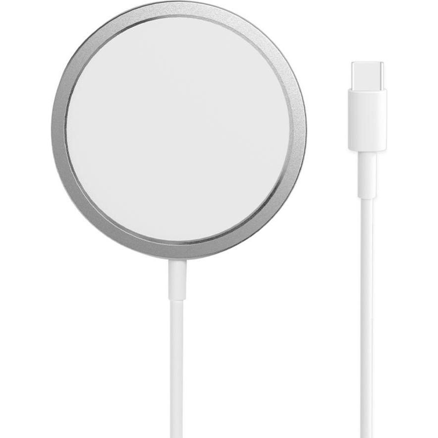 Bwoo Wireless charger WL-12 PD wireless charger 15W black (15 W), Caricabatteria senza fili, Nero