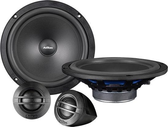 Axton ATC200S - Autospeakers - 20cm composet - 150Watt - Ondiepe luidsprekers - autoboxen (100 W, 20 cm)