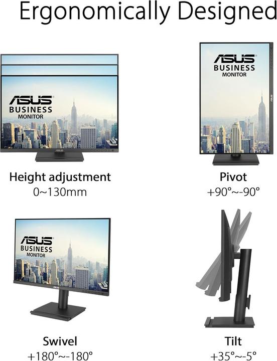 Productafbeelding ASUS Business BE248CFN 61.13cm (16:10) FHD HDMI DP (1920 x 1200 pixels, 24.10")