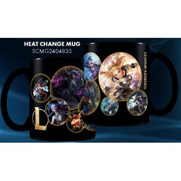 Pyramid League of Legends Heat Change Mug: LOL, Tazza