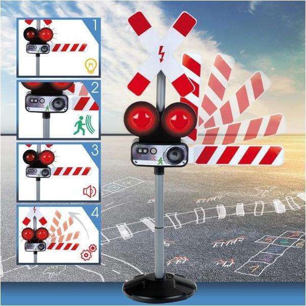 Image du produit Theo Klein 2961 passaggio a livello con suoni e luci | Comando automatico e manuale a scelta | Giocattolo per b